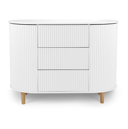 CÓMODA CAMBIADOR KAS KOPENHAGEN BLANCO
