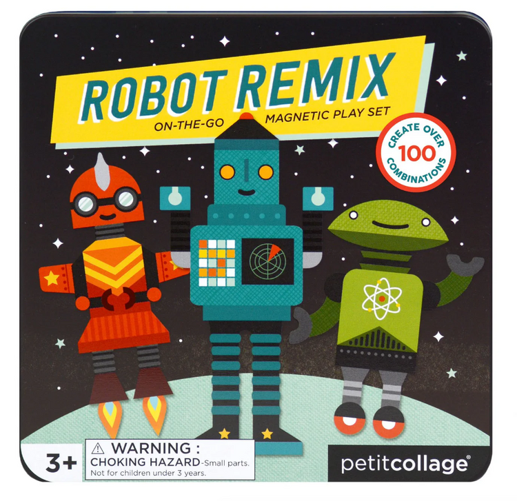 Juego magnético Robot Remix