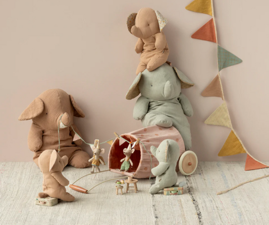 Safari Friends - Elefante Grande - Polvoriento