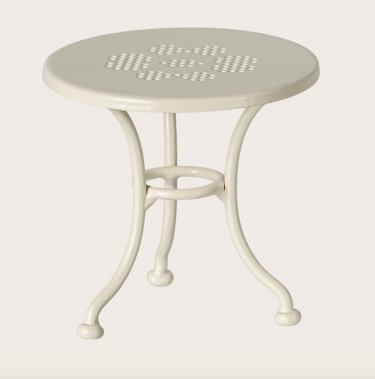Set de café con mobiliario completo, Pequeño - Blanco hueso