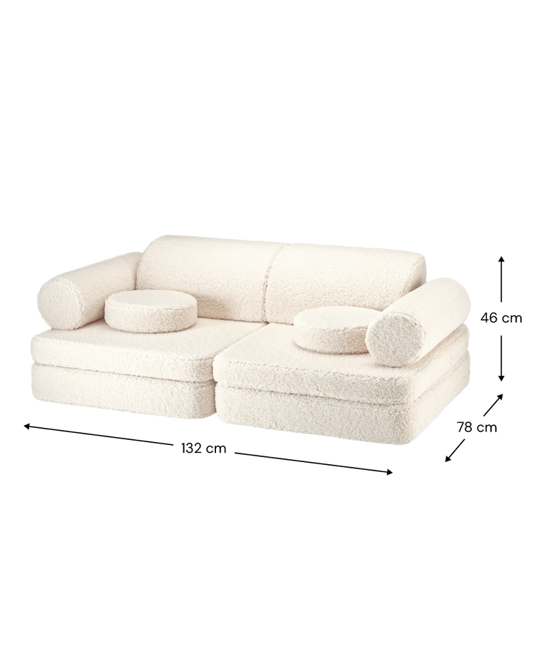 Cream White Settee