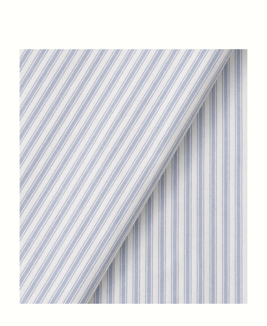CURTAIN FOR SEASIDE CLASSIC LOW LOFT BED, BLUE STRIPES