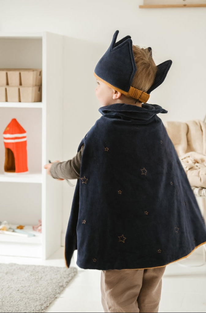 Disfraz Capa y Corona de Rey