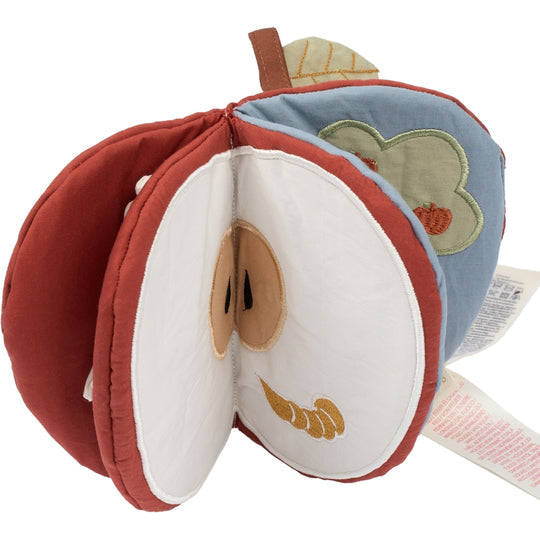 Libro de Tela Sensorial Manzana Roja