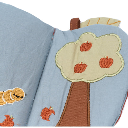 Libro de Tela Sensorial Manzana Roja