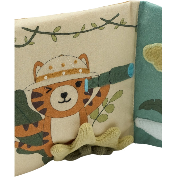 Libro de Tela Sensorial Safari