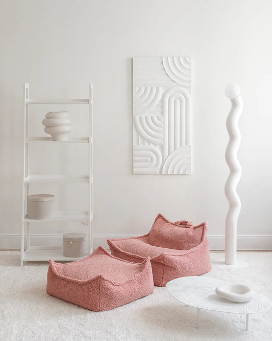 Set Guava  Beanbag Chair and Ottoman