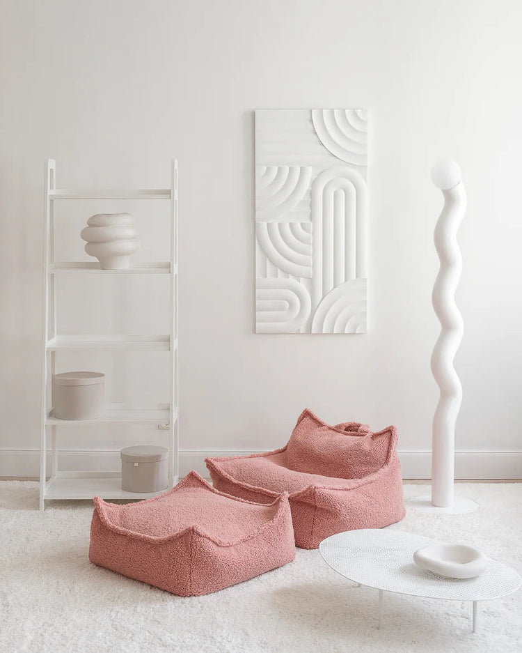 Set Guava  Beanbag Chair and Ottoman