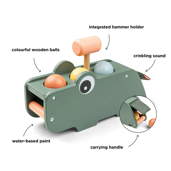 Picabolas Croco color Verde