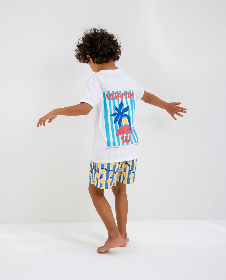 Camiseta Kids Algodón Diseño Vitamin Sea