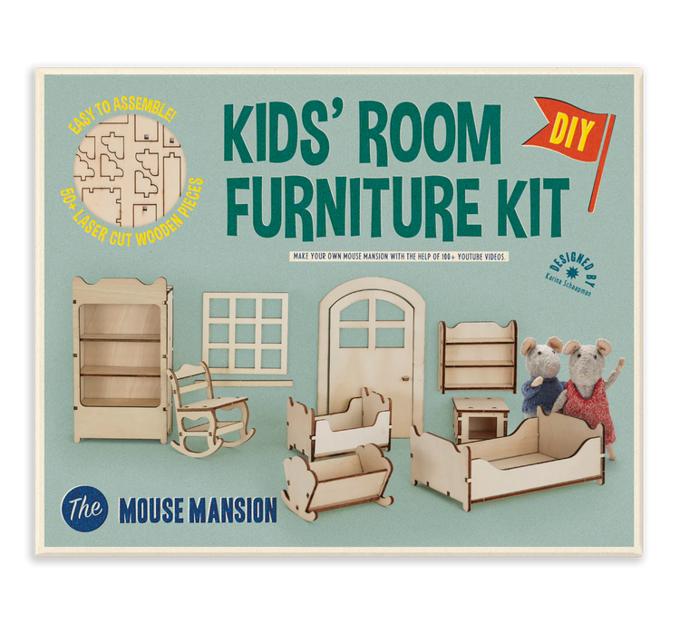 KIT MUEBLES DORMITORIO - LA CASA DE LOS RATONES