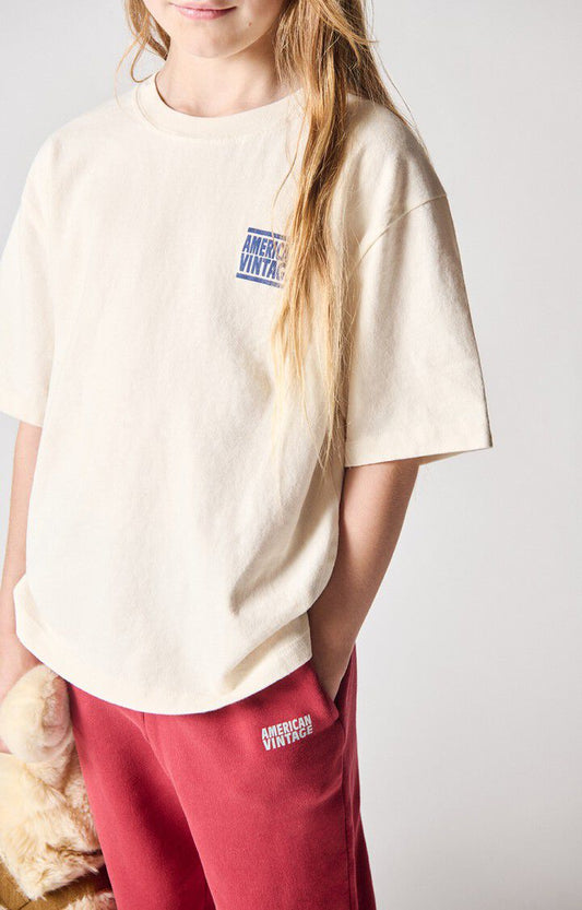 CAMISETA PARA NIÑOS CRUDO