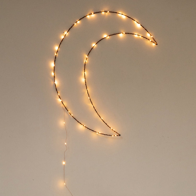 Lámpara de Pared Luna color negro