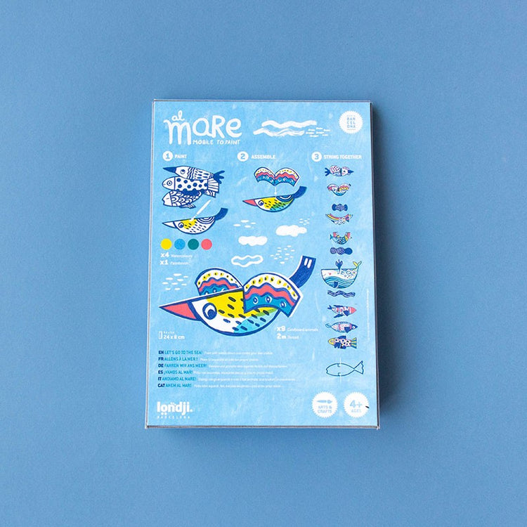 Móvil y Acuarelas DIY Al Mare!