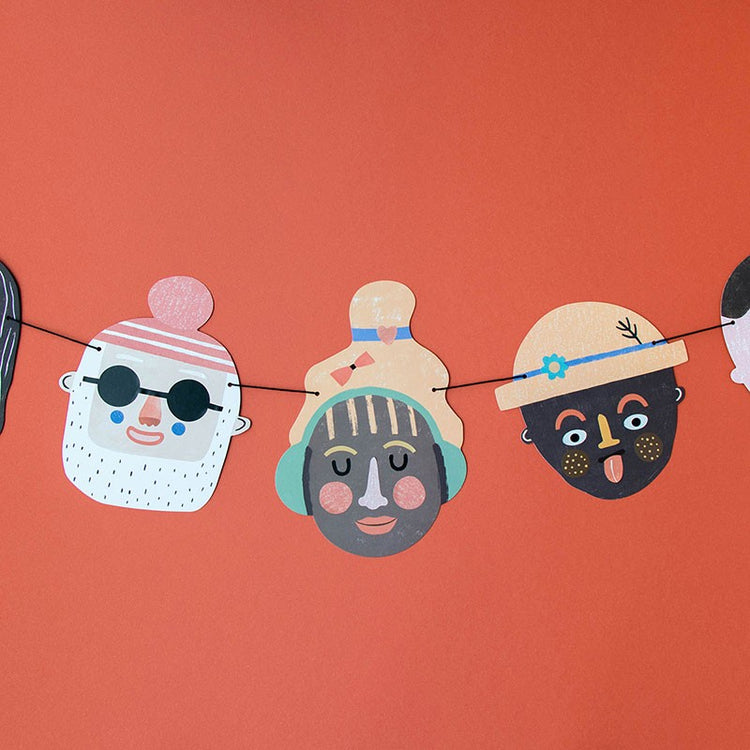 Guirnalda DIY Make New Friends