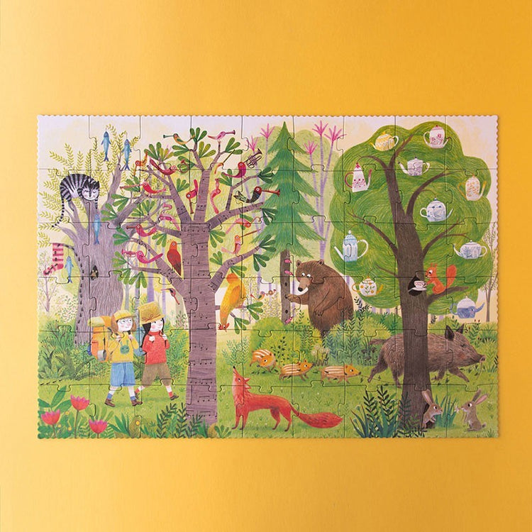 Puzzle Reversible - Day & Night In The Forest