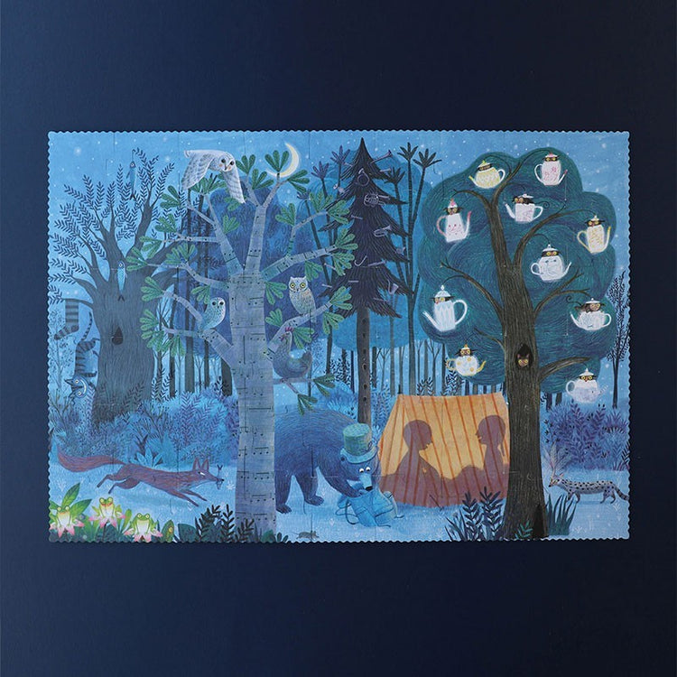 Puzzle Reversible - Day & Night In The Forest