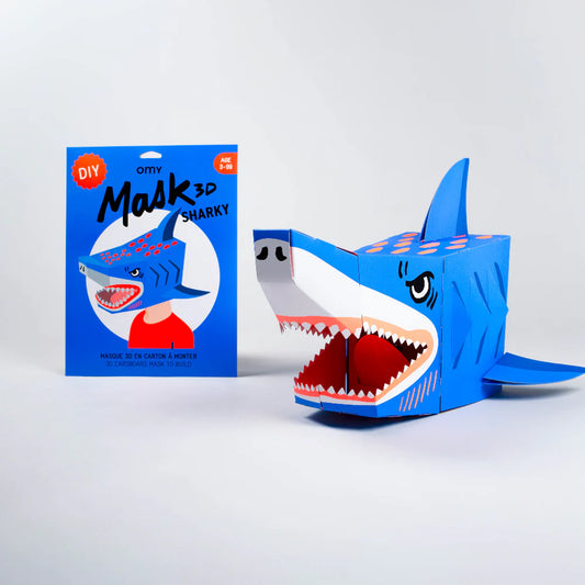 Máscara 3D Tiburón