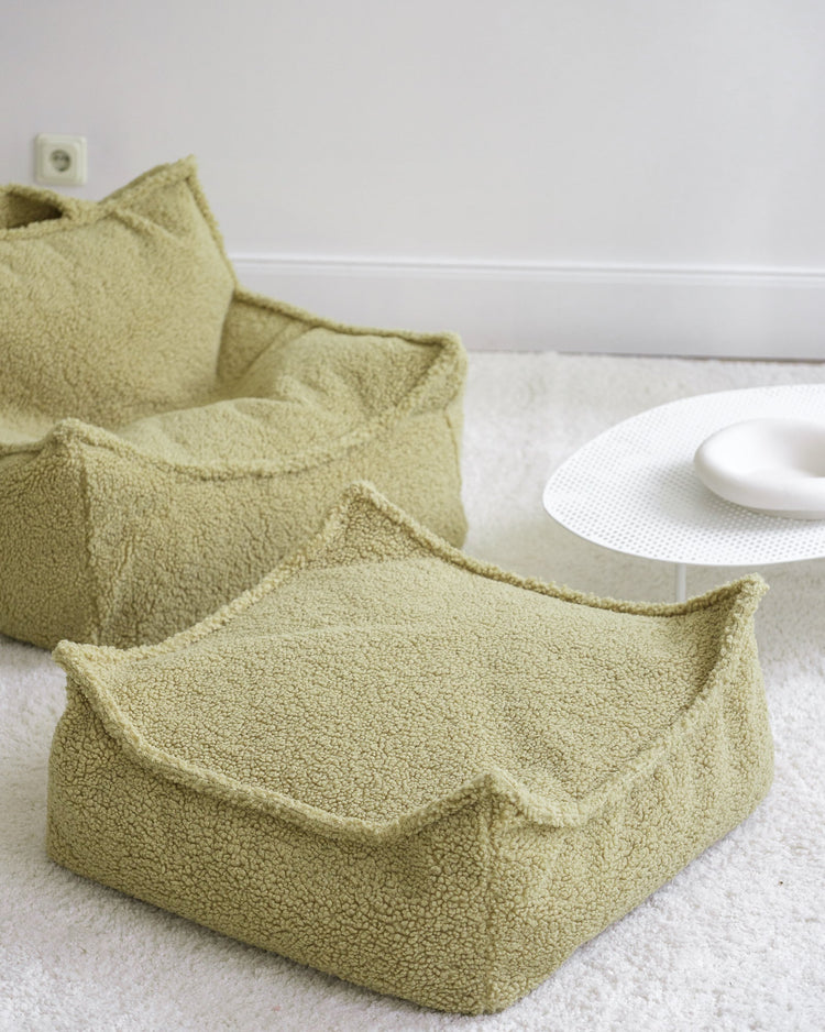 Matcha Square Ottoman