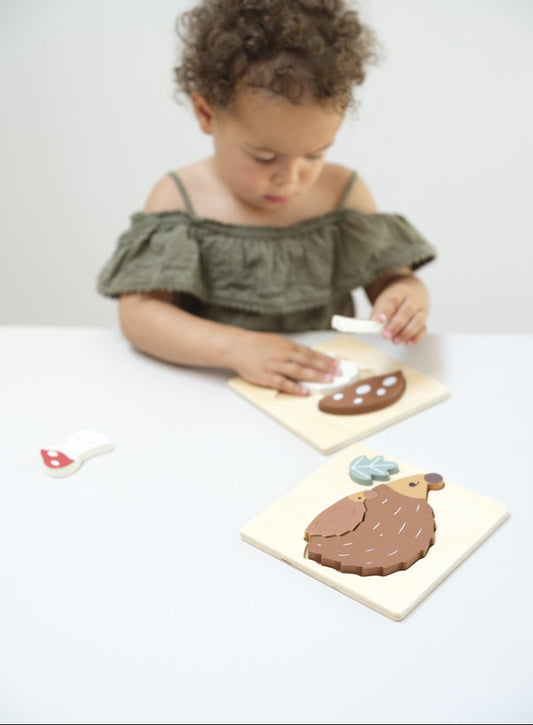 Puzzle Hongos y Erizos