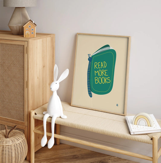 Lámina Decorativa Mariposa Libro por Margaux Levaufre