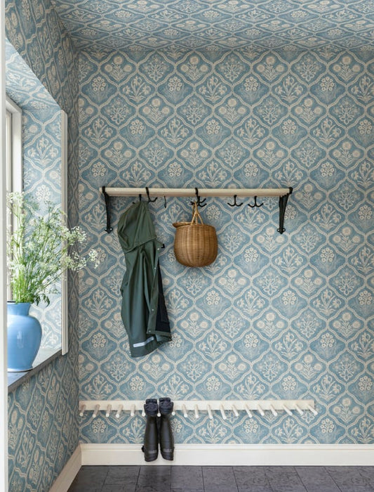 PAPEL PINTADO GARDEN BLUE