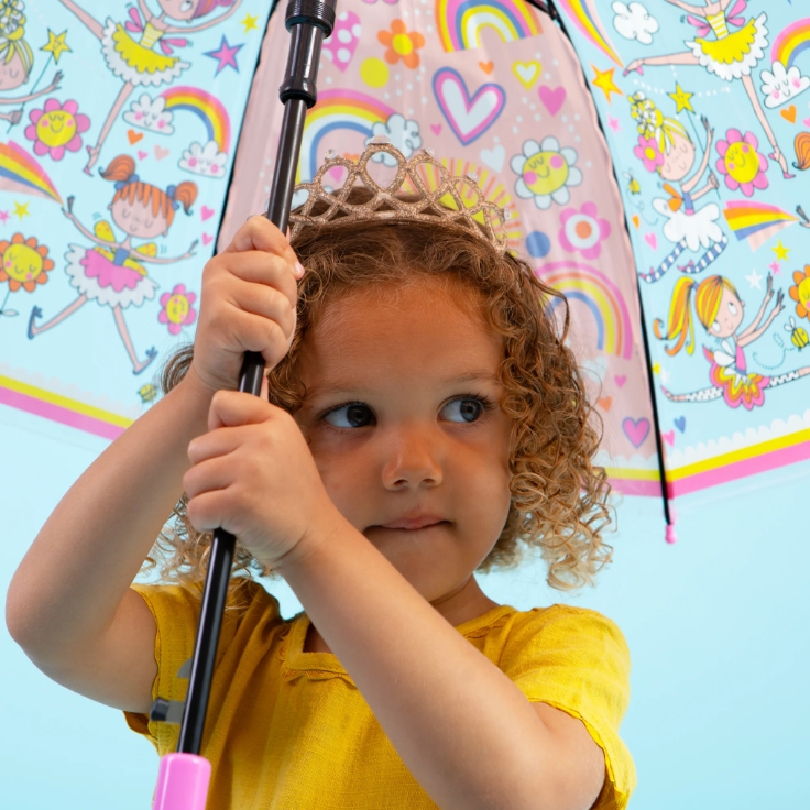 Paraguas Transparente Fairy Bailarina