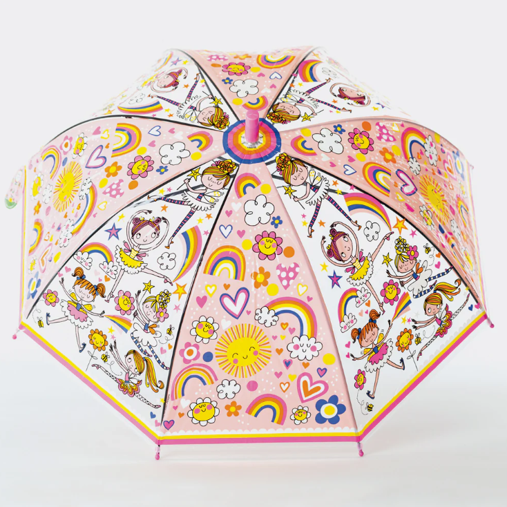 Paraguas Transparente Fairy Bailarina