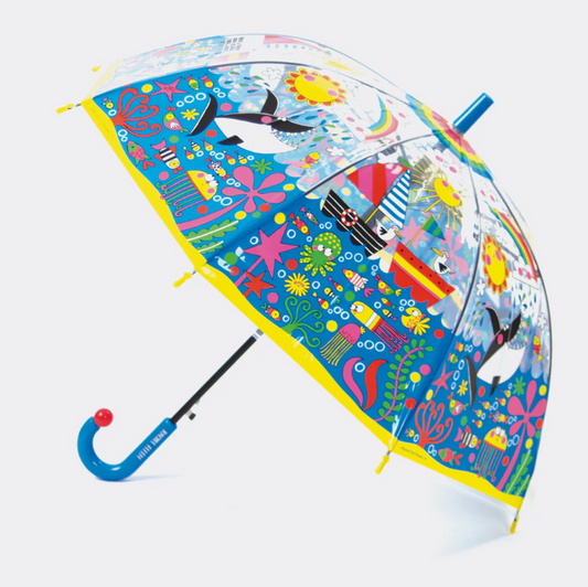 Paraguas Transparente Under The Sea