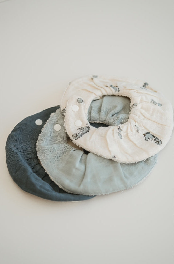 Pack 3 Baberos (varios colores)