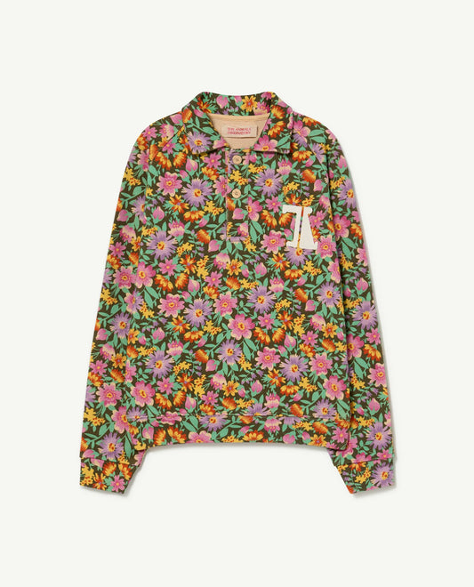 SUDADERA BEIGE FLOWERS SEAHORSE THE ANIMALS OBSERVATORY