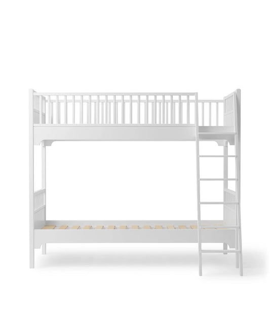 SEASIDE BUNK BED SLANT LADDER WHITE