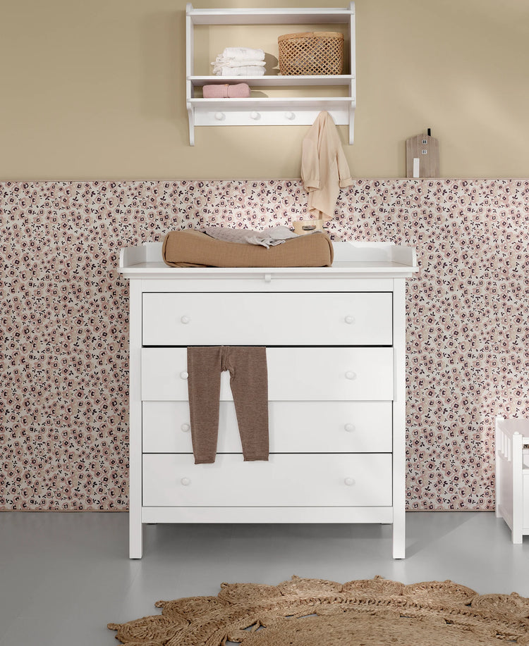 SEASIDE NURSERY DRESSER WITH 4 DRAWERS