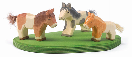 Pony Shetland de Madera