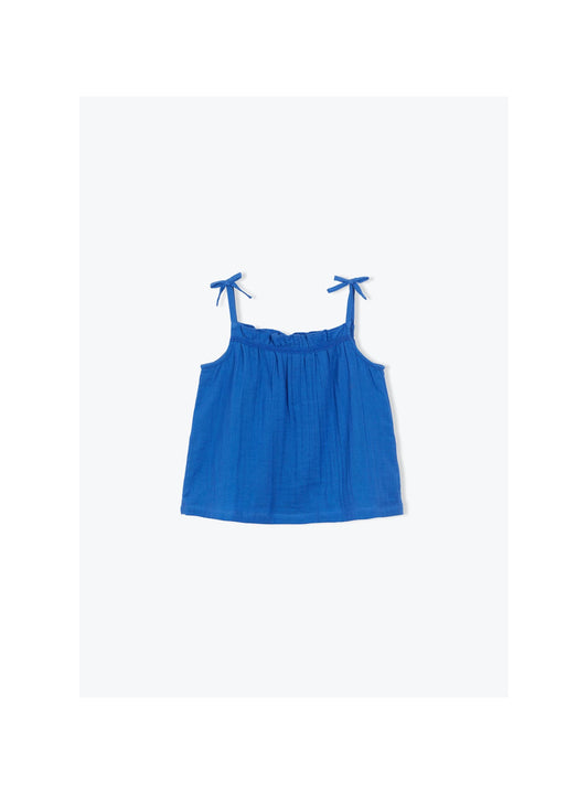 Top con tirantes azul Arsène et les Pipelettes