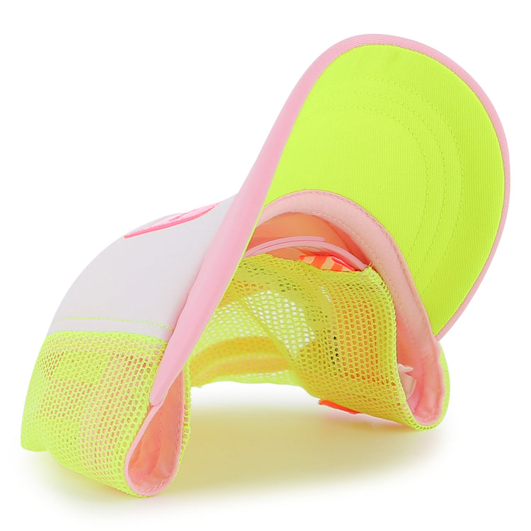 Gorra de punto calado