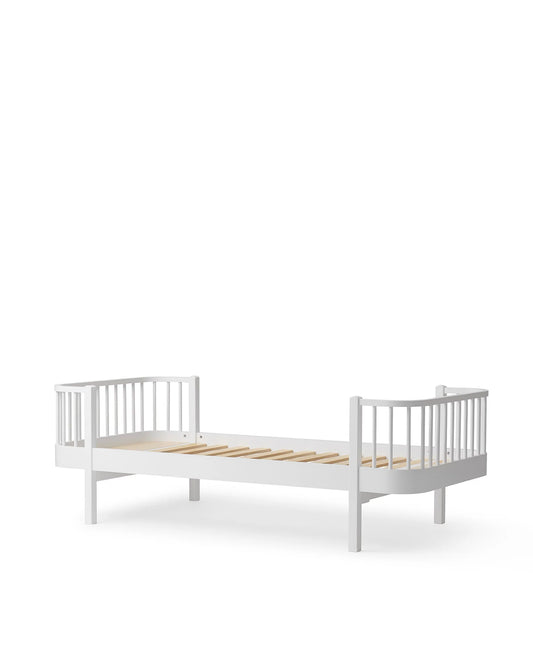 WOOD ORIGINAL BED, WHITE