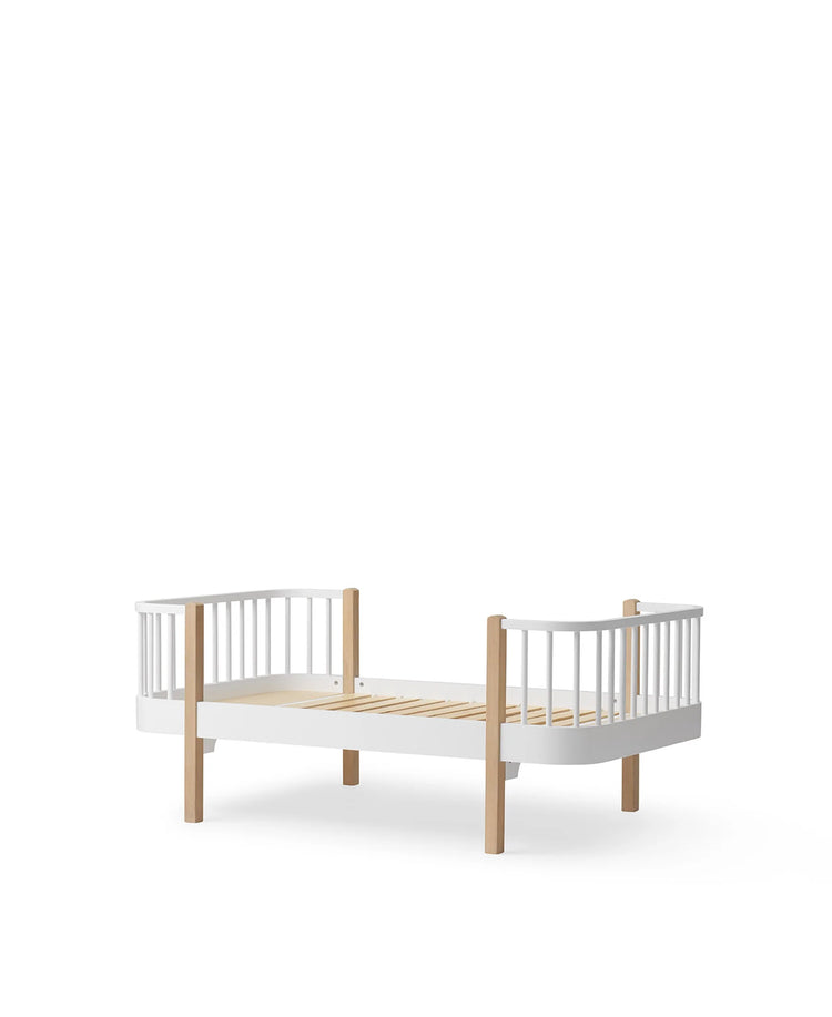 WOOD JUNIOR BED WHITE/OAK
