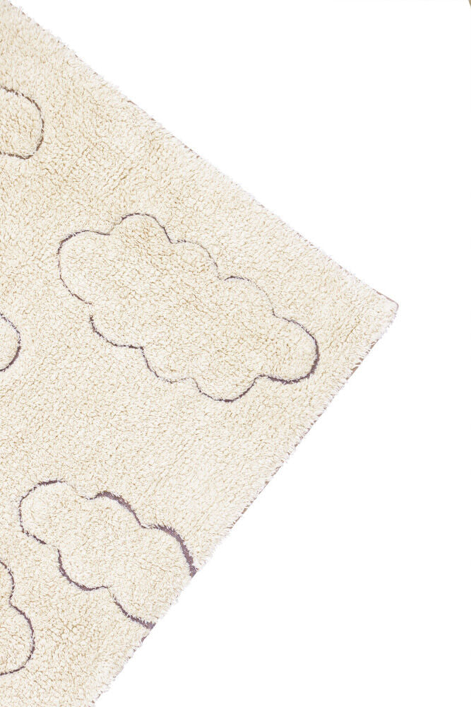 ALFOMBRA LAVABLE RUGCYCLED CLOUDS XS