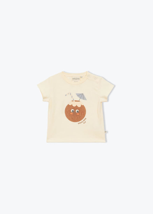 Camiseta para bebé Coconut – Arsène et les Pipelettes