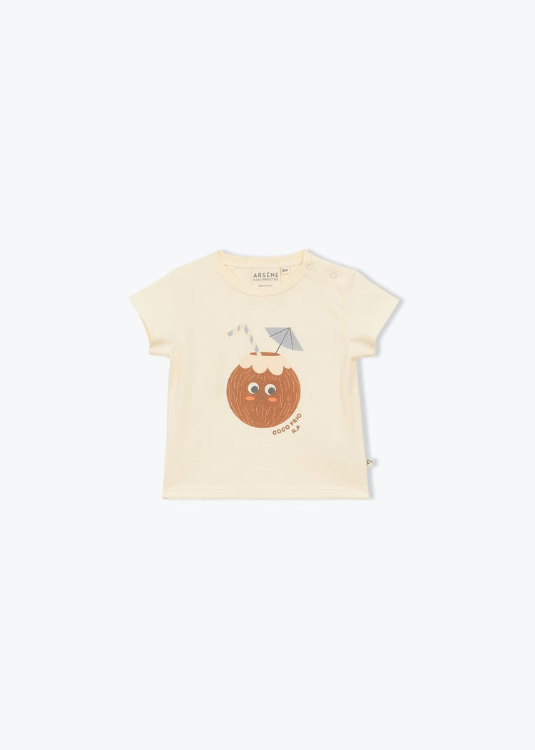 Camiseta para bebé Coconut – Arsène et les Pipelettes