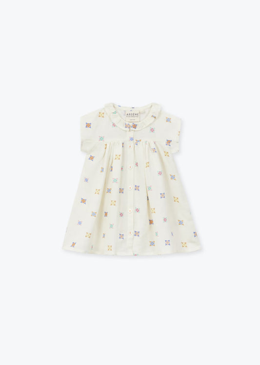 Vestido para bebé Flores – Arsène et les Pipelettes