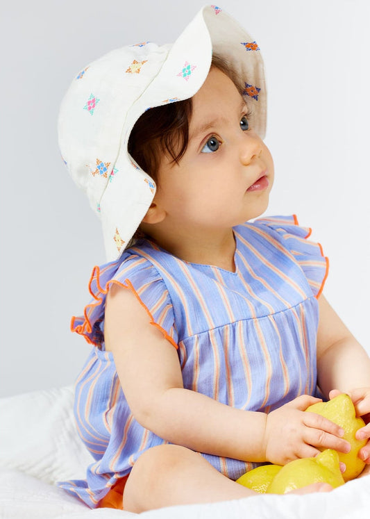 Gorro para bebé Flores – Arsène et les Pipelettes