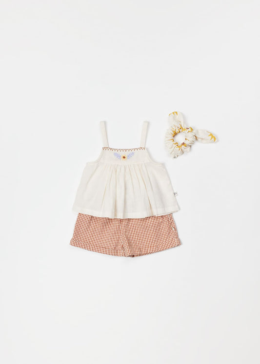 Short para bebé Gingham – Arsène et les Pipelettes