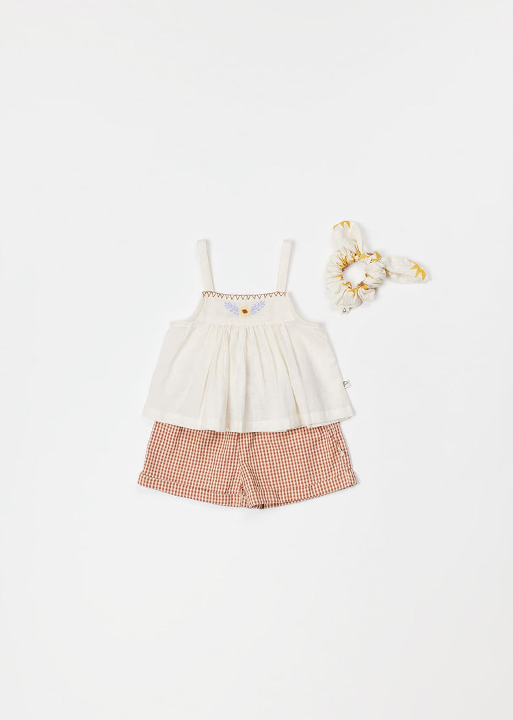 Short para bebé Gingham – Arsène et les Pipelettes