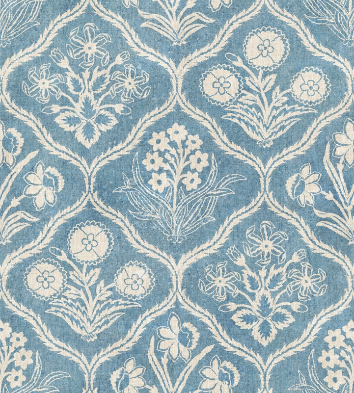 PAPEL PINTADO GARDEN BLUE