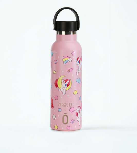 BOTELLA TÉRMICA CON INTERIOR CERÁMICO KAWAII UNICORNS- RUNBOTT