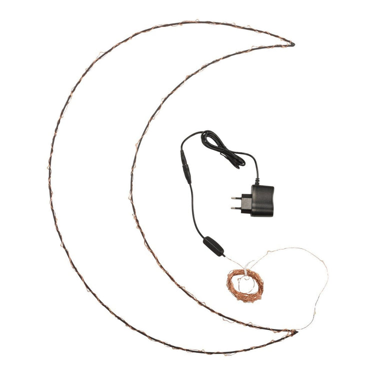 Lámpara de Pared Luna color negro