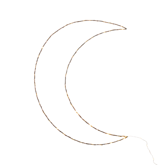 Lámpara de Pared Luna color negro