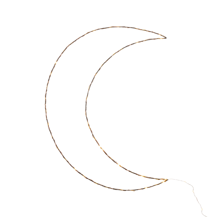 Lámpara de Pared Luna color negro